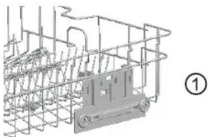 ECG EDF 6066 QWD - Nastavení horního koše - 1