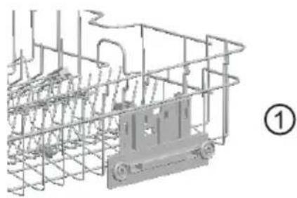 ECG EDF 6066 QWD - Adjusting the upper basket - 1