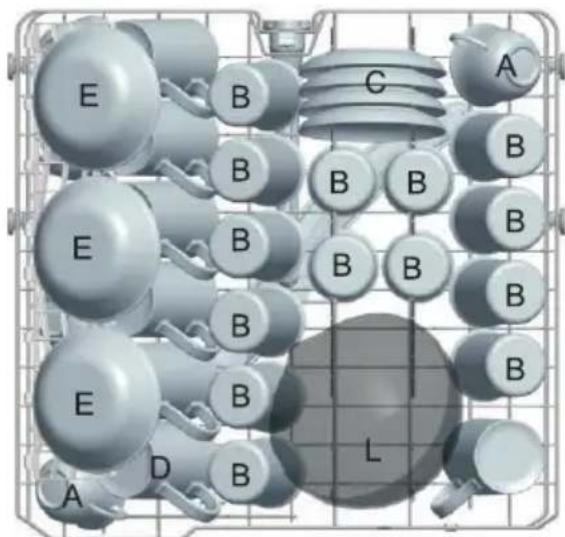 ECG EDF 6066 QWD - Plnenie horného koša - 1