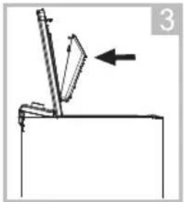 ECG EWT 70120 - Cleaning the detergent dispenser - 3
