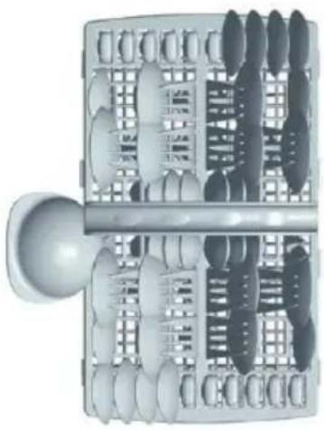 ECG EDF 6027 QWE - Cutlery basket - 2