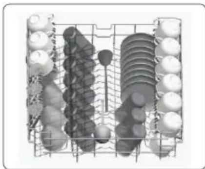 ECG EDF 6023 WE - Upper basket - 1