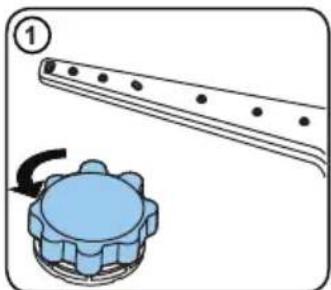 ECG EDF 6023 WE - Only fill the salt dispenser with water the first time you use it. - 1