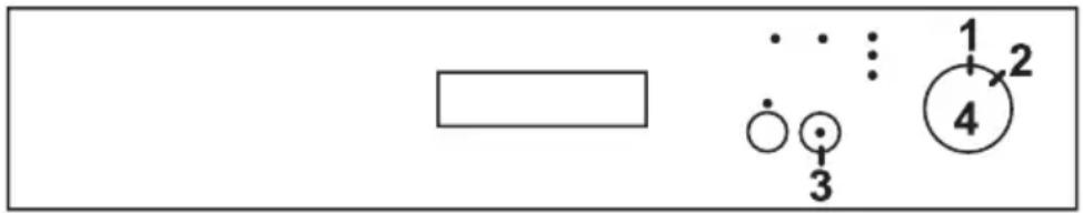 ECG EDF 6023 WE - Procedura regulacji twardości wody - 1