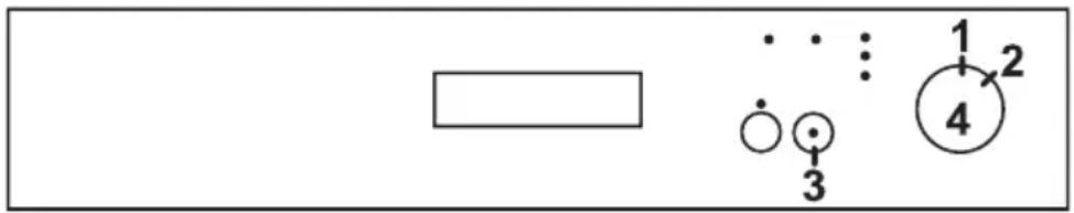 ECG EDF 6023 WE - Procedura nastavení tvrdosti vody - 1