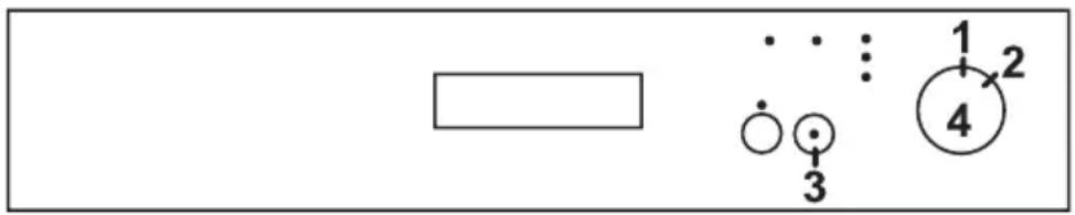 ECG EDF 6023 WE - Einstellung der Wasserhärte - 1