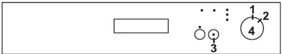 ECG EDF 6023 WE - Postopek nastavitve trdote vode - 1