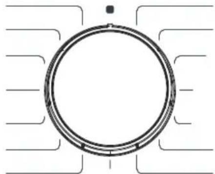 ECG EWF 601002 BlackLine - Drehknopf - 1