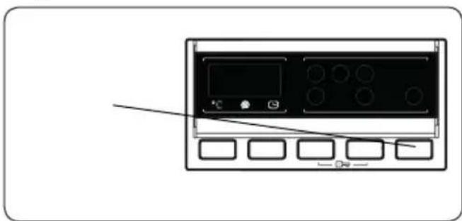 ECG EWF 901400 iSteam BlackLine - Poga Säkt/Pauze - 1