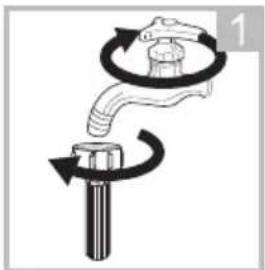 ECG EWSI 72121 Steam - Cleaning the inlet filter - 1