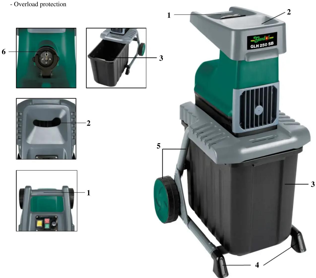 Gardol GLH 250 SB - Technical data: - 1
