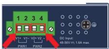 Planet IPOE-260 Series - Wiring the Power Inputs - 2
