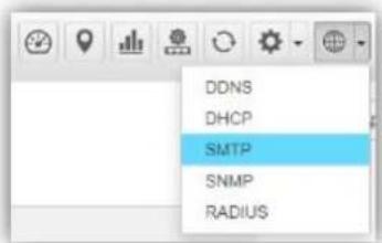 DDNS DHCP SMTP SNMP RADIUS