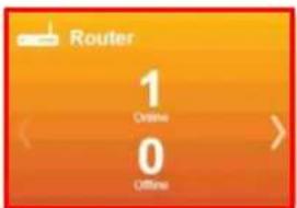 Router 1 Online 0 Offline