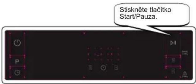 Stiskněte tlačitko Start/Pauza.