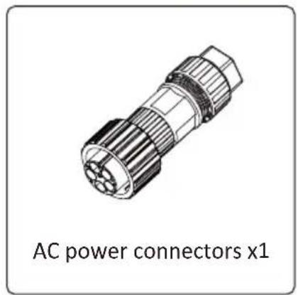 AC power connectors x1