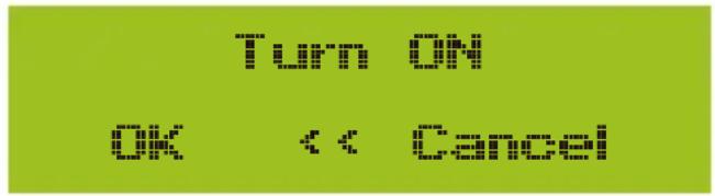 TURN ON OK: 4:100000