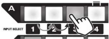 A INPUT SELECT 1 2 3 4