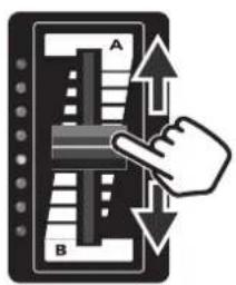 A B