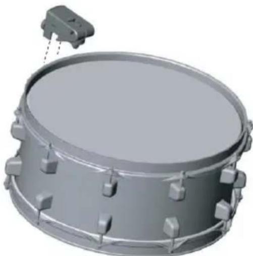 ROLAND RT-10T - RT-10S Snare Trigger/ RT-10T Tom Trigger - 1