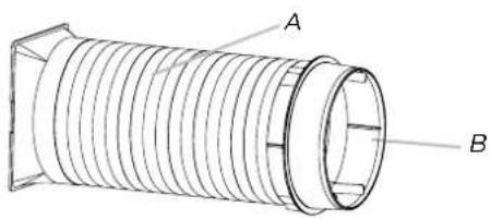 GORENJE KAM35 T - Install Exhaust Hose and Adapter - 2