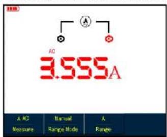 3.555A A AO Measure Manual Range Mode A Range