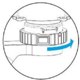 Autel Alpha - ■ Mounting the Gimbal - 5