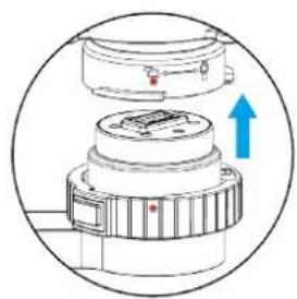 Autel Alpha - ■ Mounting the Gimbal - 1