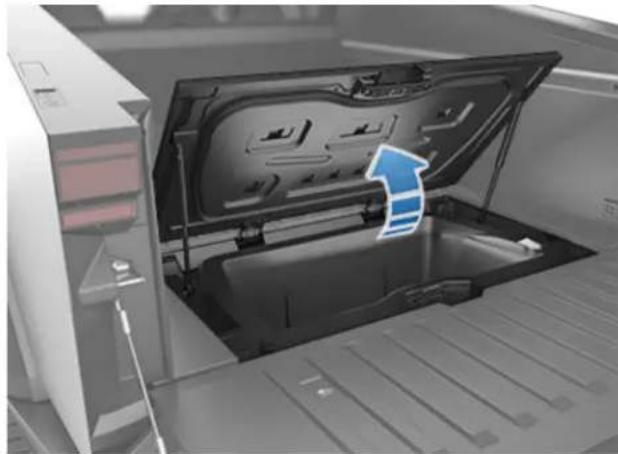 TESLA Cybertruck (2024) - Under Bed Compartment - 1