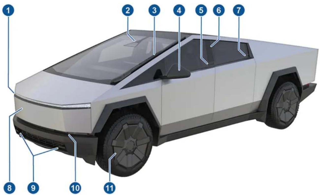 TESLA Cybertruck (2024) - Specifications....206 - 1