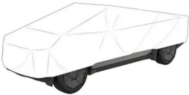 TESLA Cybertruck (2024) - Using a Car Cover - 1