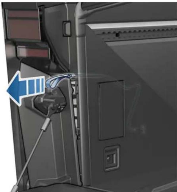 TESLA Cybertruck (2024) - Manually Releasing Charge Cable - 5