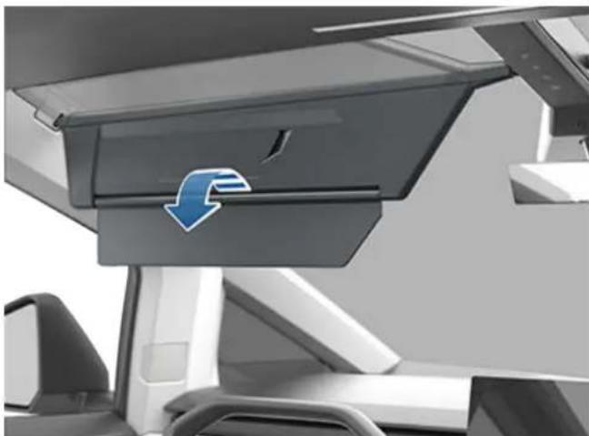 TESLA Cybertruck (2024) - Sun Visors and Vanity Mirrors - 2