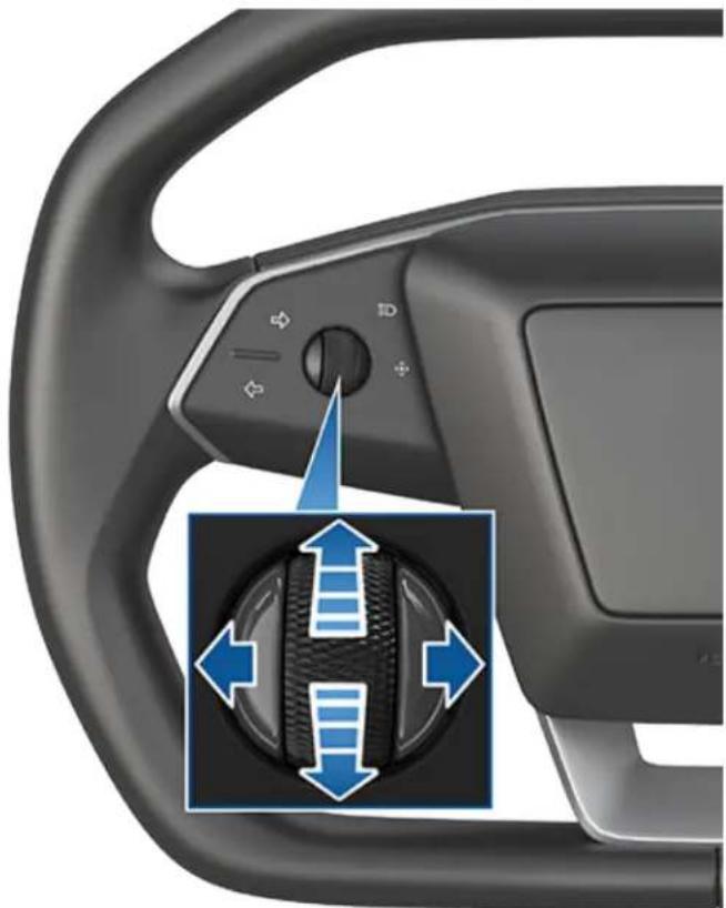 TESLA Cybertruck (2024) - Left Scroll Button - 1