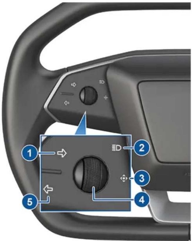 TESLA Cybertruck (2024) - Overview of Buttons - 1