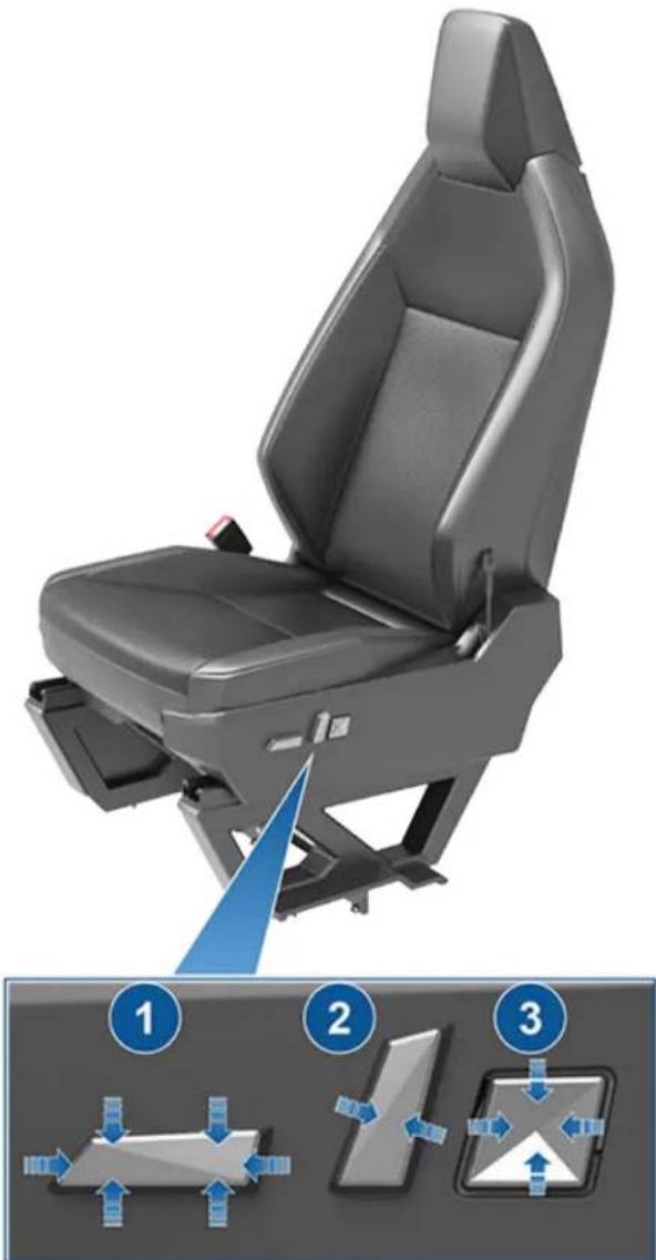 TESLA Cybertruck (2024) - Adjusting Front Seats - 1