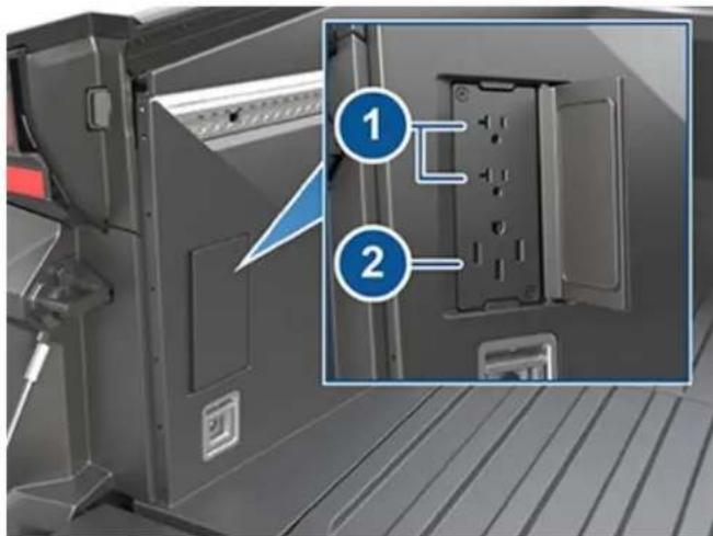TESLA Cybertruck (2024) - Interior Power Outlets - 5