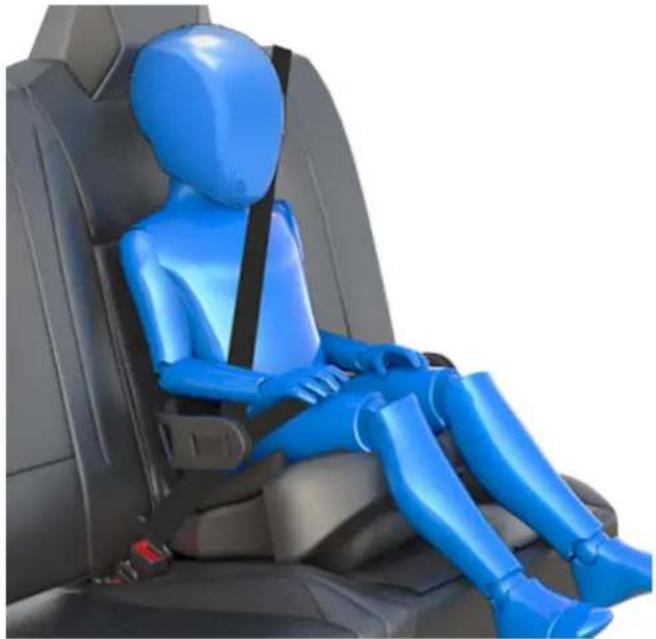 TESLA Cybertruck (2024) - Seating Larger Children - 1