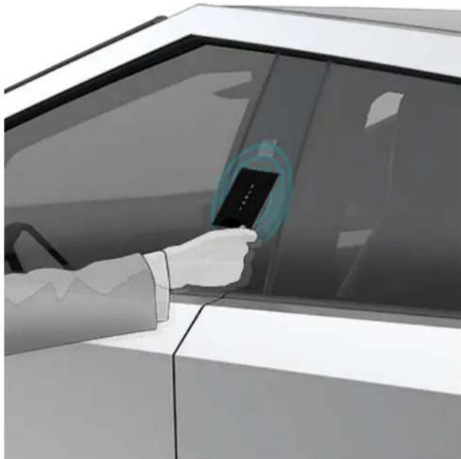 TESLA Cybertruck (2024) - Key Card - 1