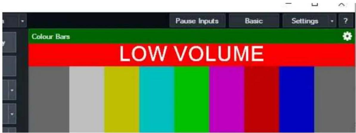 Colour Bars LOW VOLUME