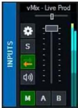 vMix - Live Prod INPUTS M A B