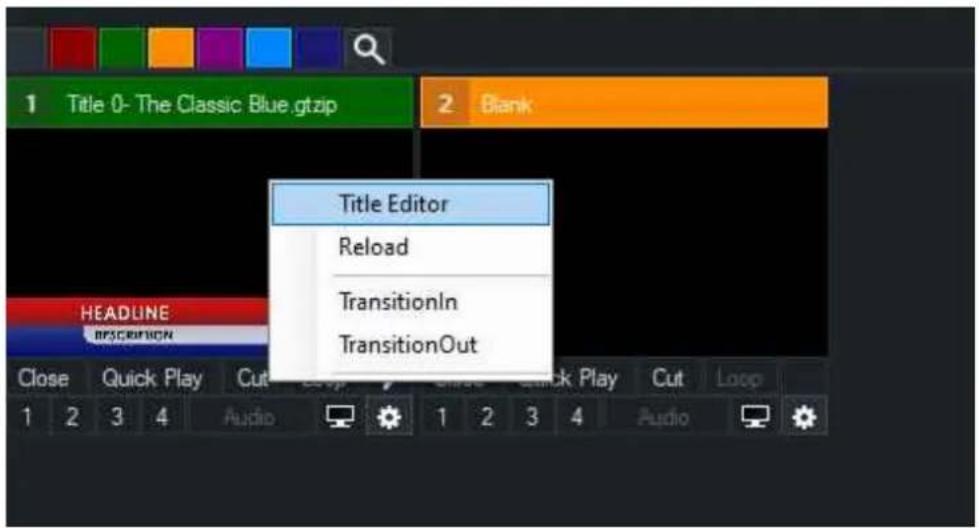Title 0- The Classic Blue .gtzip 2 Blank Title Editor Reload TransitionIn TransitionOut HEADLINE DESCRIPTION Close Quick Play Cut Audio 1 2 3 4 1 2 3 4 Audio