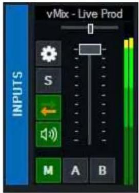 vMix - Live Prod INPUTS M A B