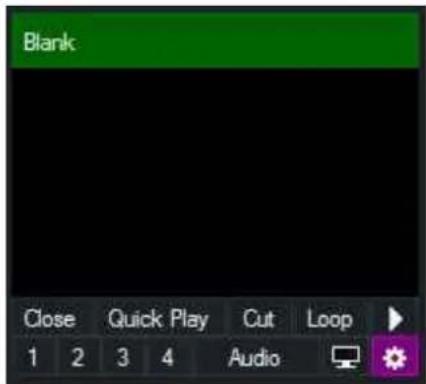 Blank Close Quick Play Cut Loop 1 2 3 4 Audio