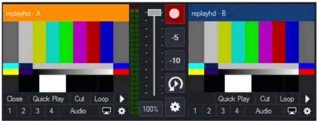 replayhd - A Close Quick Play Cut Loop 1 2 3 4 Audio 100% replayhd - B -5 -10 Quick Play Cut Loop 1 2 3 4 Audio