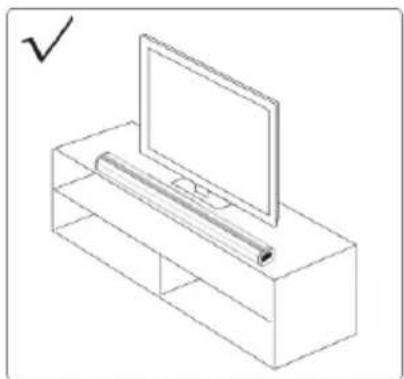 BLAUPUNKT LS100SUB - Namestitev Soundbarja - 1