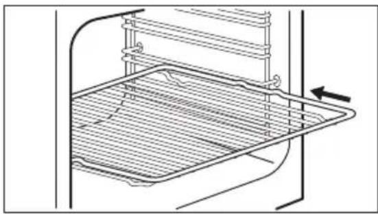 ELECTROLUX LKR520066W - Tvarovaný rošt: - 1