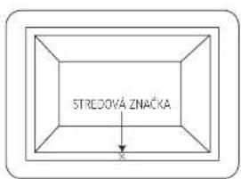 STREDOVÁ ZNAČKA