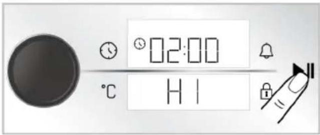 BEKO BBIMA17410BMPW - Spuštění funkce pyrolýzy: - 3