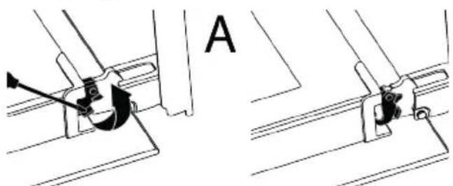 BEKO BBIMA17410BMPW - Removing the oven door - 1
